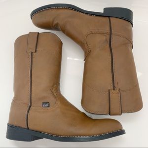 justin basic roper boots